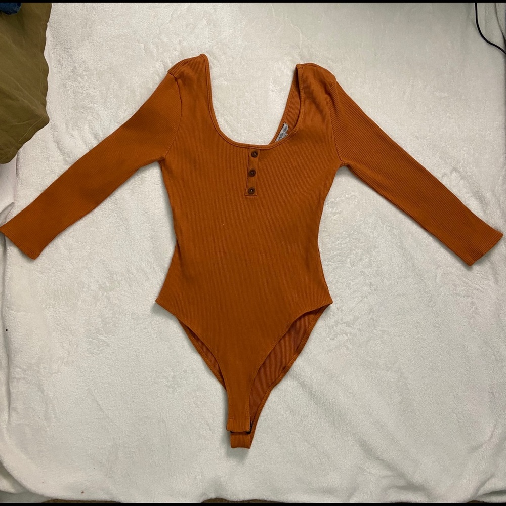 Bronze bodysuit